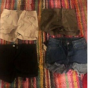 H&M lot of 4, size 2 shorts